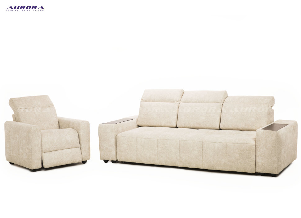 Набор &quot;Монреаль 3Н+Кресло&quot; «Монреаль» – модульная коллекция, сочетающая в себе максимальный комфорт и презентабельный внешний вид. Особый статус дивану придает сочетание индивидуального дизайна и современных технологий. Особенное внимание уделялось созданию дизайна дивана: прямая отстрочка на подушках дивана, утяжки на сидении и широкий подлокотник - придают оригинальность данной модели.


Приобрести диван "Монреаль" от фабрики мебели "Аврора" можно напрямую оптом или в розницу в фирменных салонах фабрики "Аврора".